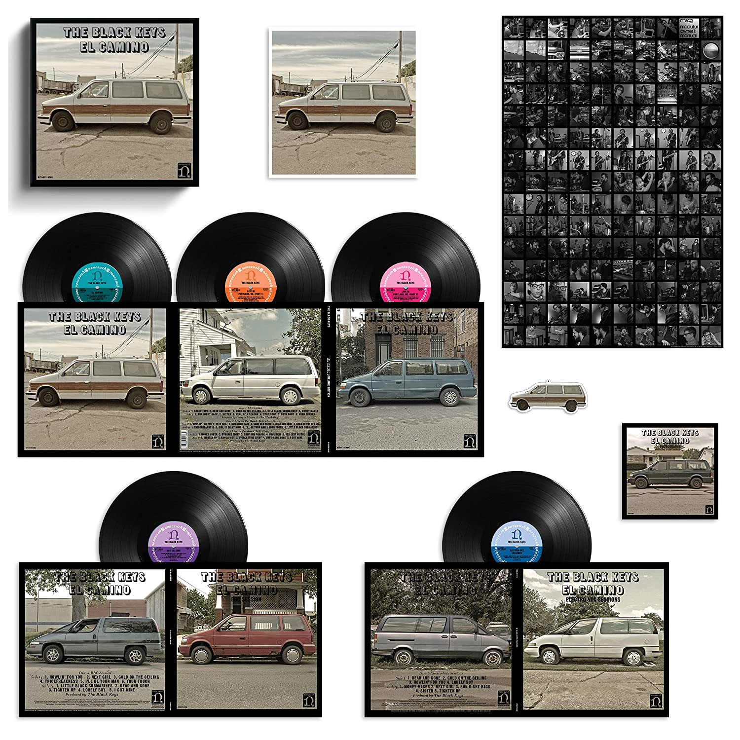 The Black Keys El Camino (10th Anniversary Super Deluxe Numbered Limited  Edition) 5LP Box Set