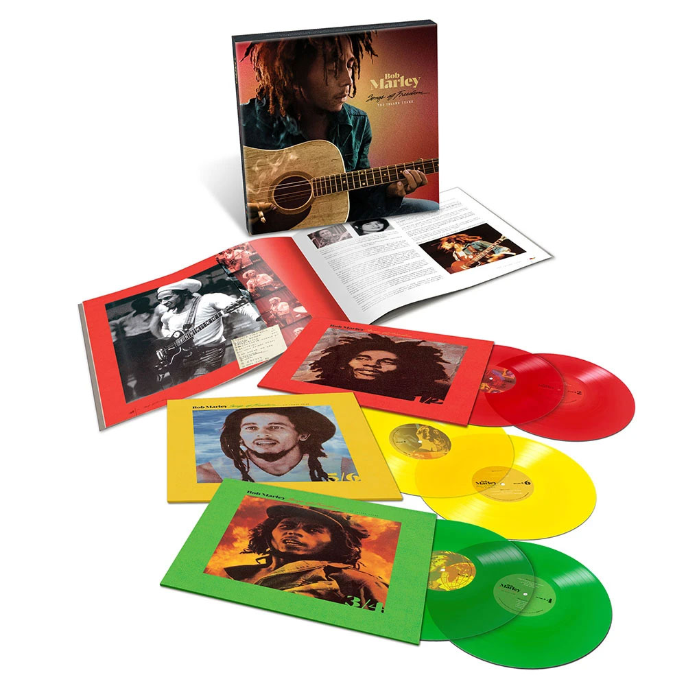 Bob Marley Songs Of Freedom: The Island Years 180g 6LP Box Set (Color Vinyl)