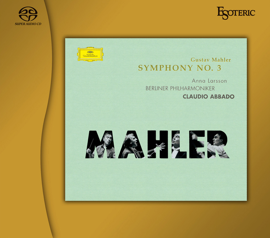 Claudio Abbado Mahler Symphony No. 3 Hybrid Stereo Japanese Import