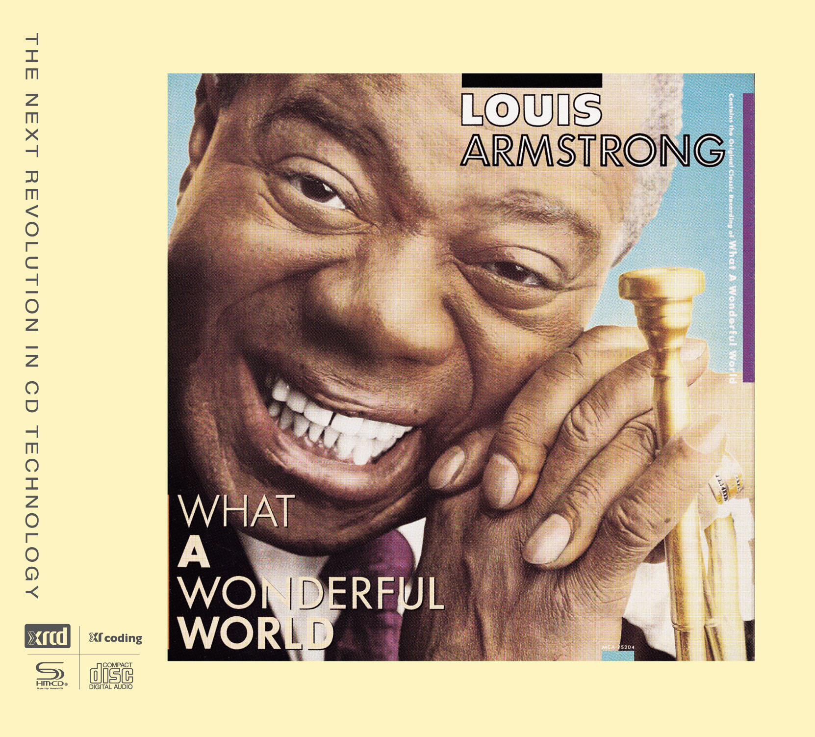 Louis Armstrong What a Wonderful World Numbered Limited Edition