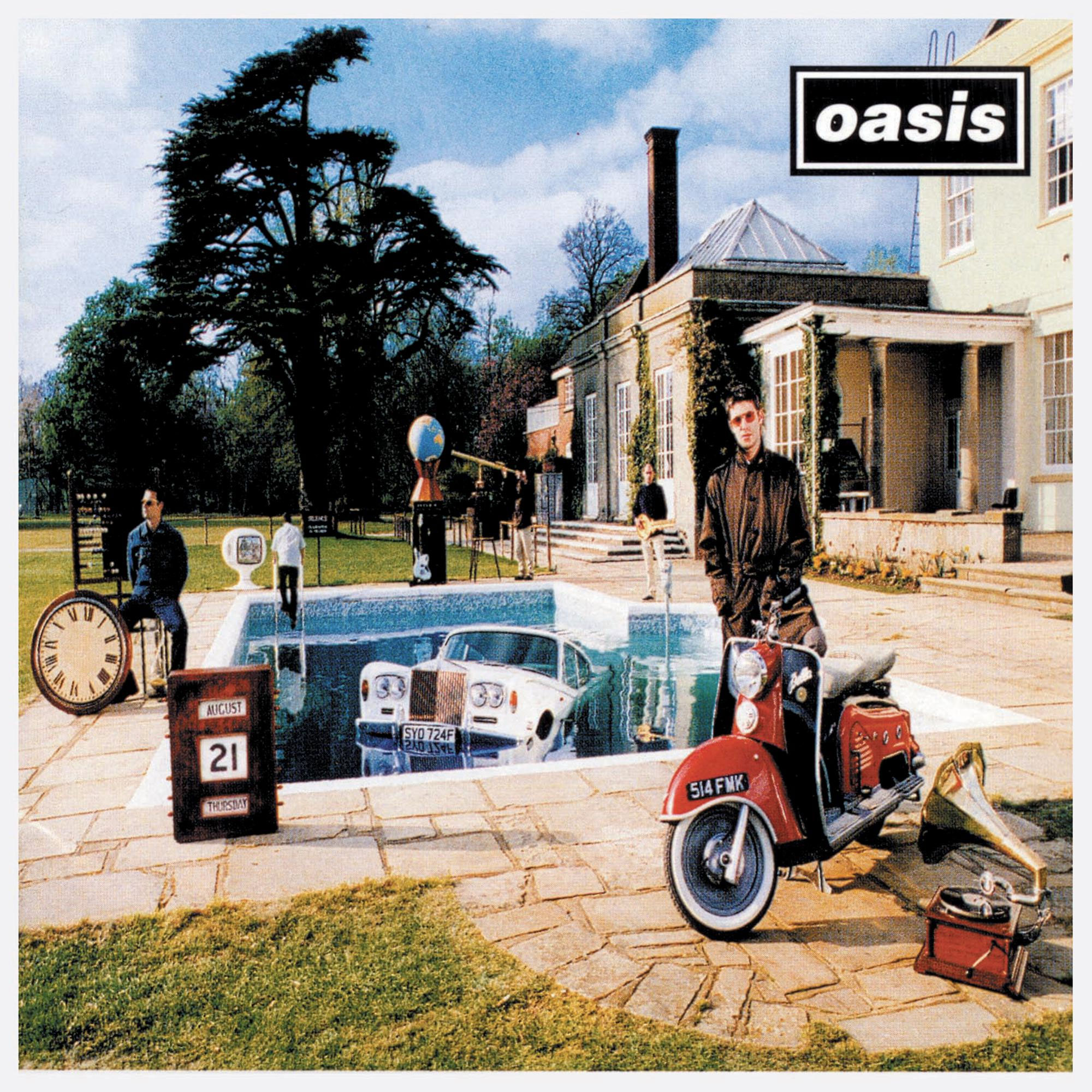 OASIS BE HERE NOW アナログ レコード 2LP Oasis Be Here Now (25th Anniversary Edition) 2LP (Silver Vinyl)