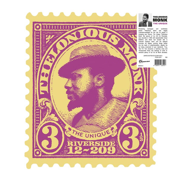 Thelonious Monk The Unique Thelonious Monk Numbered Limited