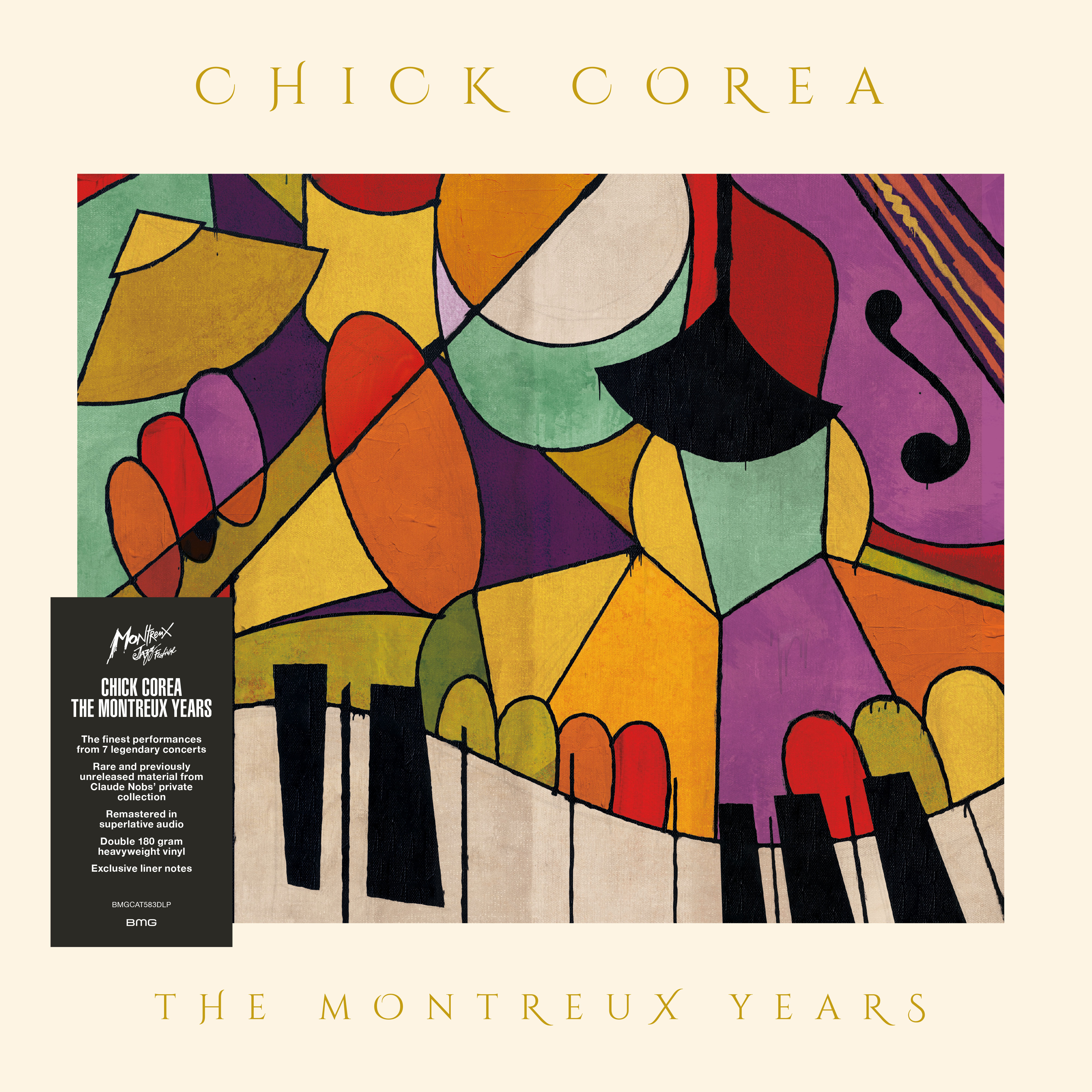欧2LP Chick Corea The Montreux Years BMGCAT583DLP Montreux Jazz Festiv /00660 Chick Corea The Montreux Years 180g 2LP