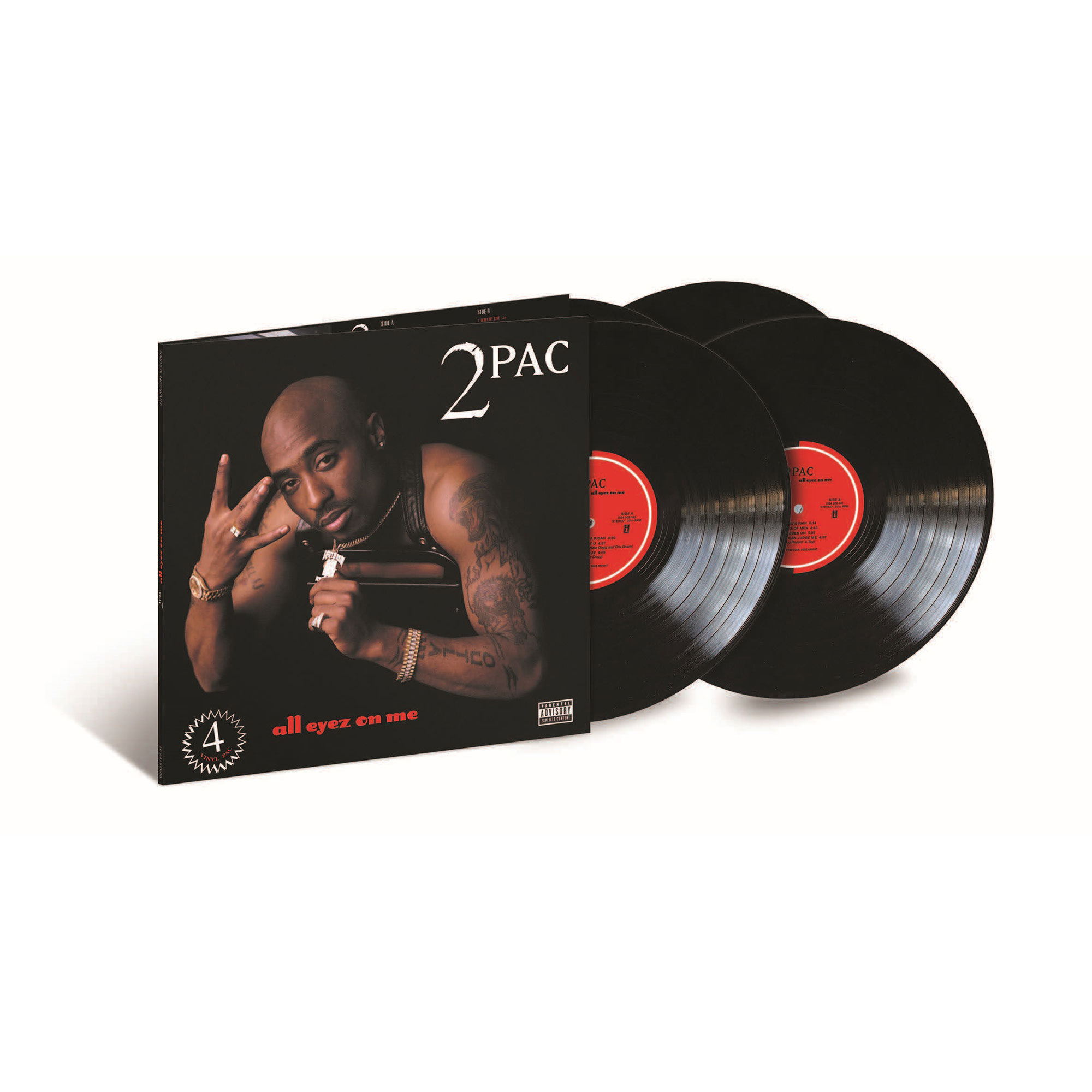 2PAC all eyez on me レコード デジタルリマスター 2Pac All Eyez on Me 180g 4LP