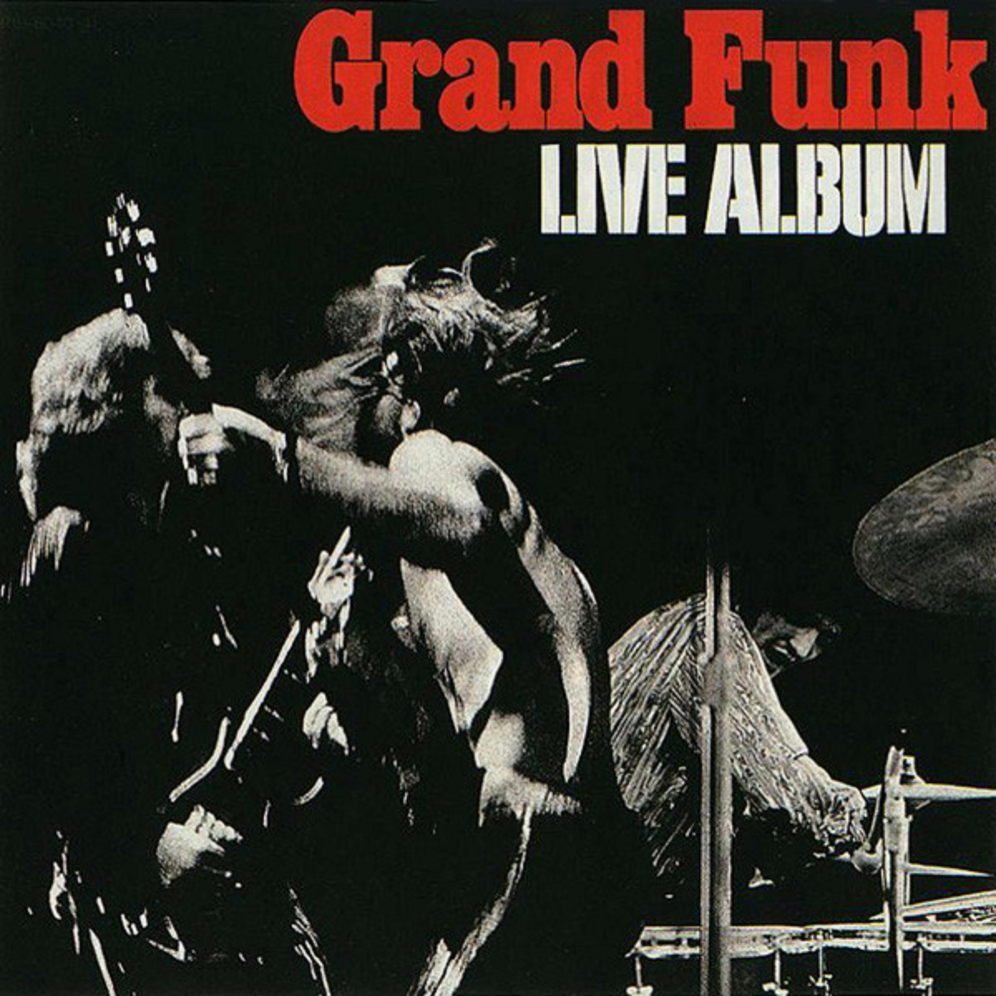 Grand Funk Railroad Live Album 180g 2LP (Red Vinyl)