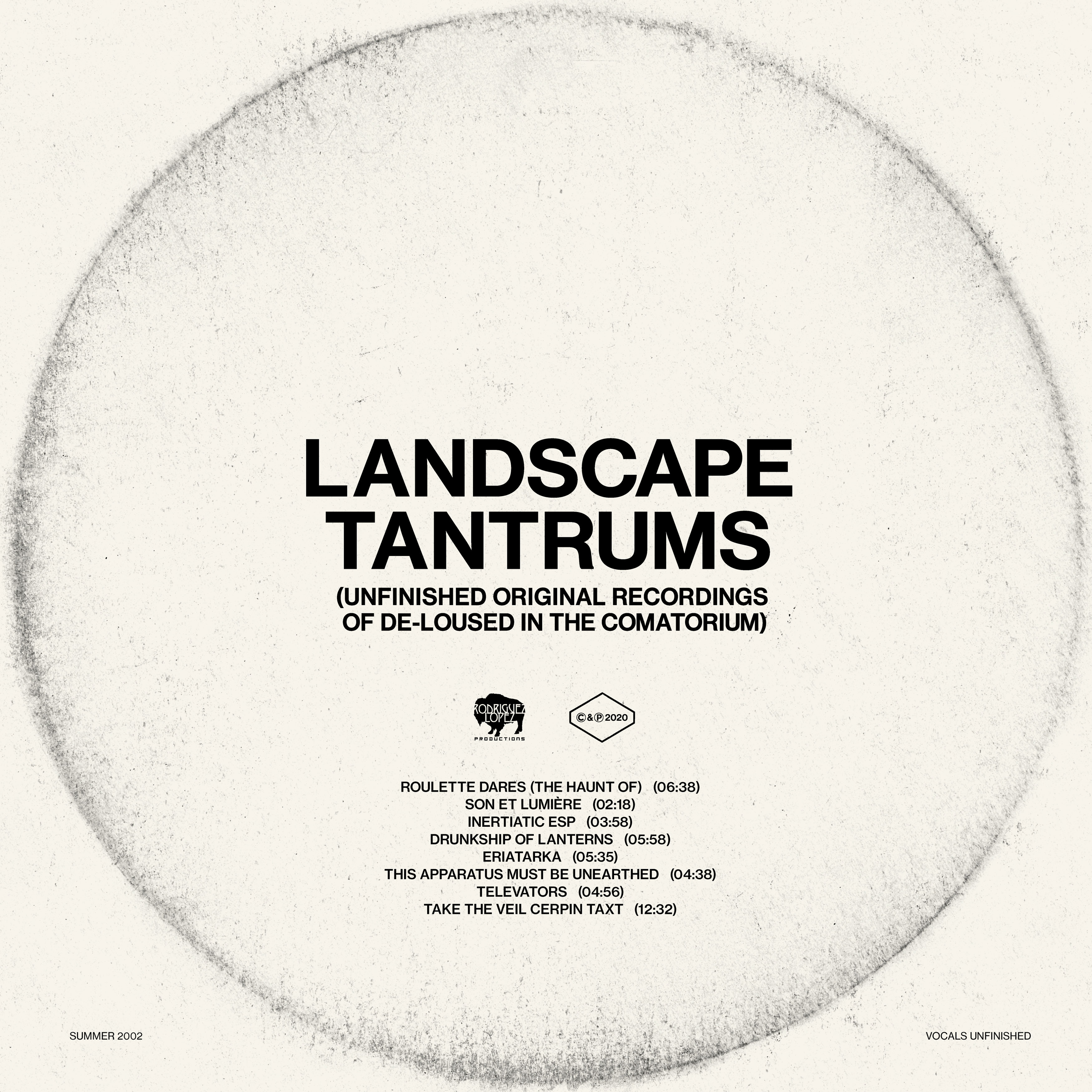 The Mars Volta Landscape Tantrums (Unfinished Original Recordings