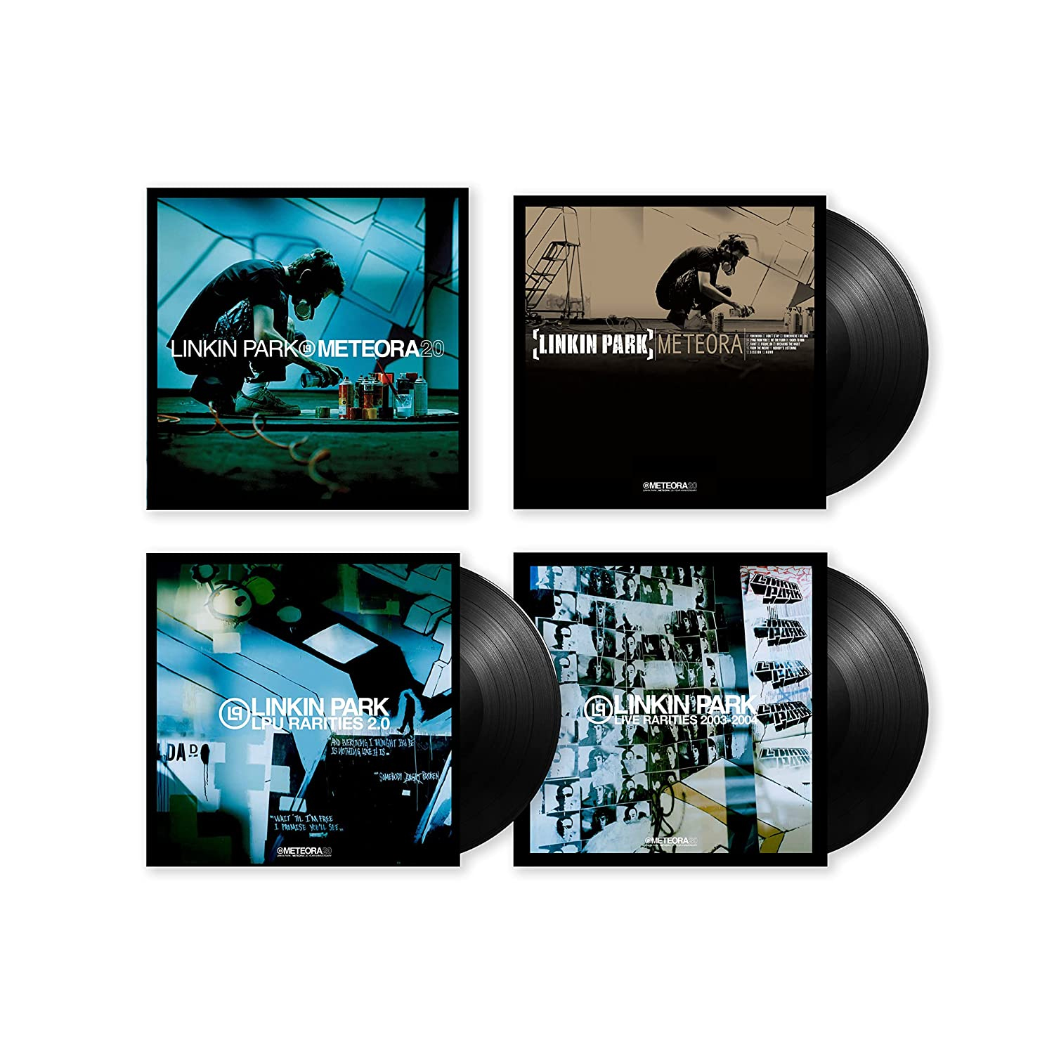 【シングルCD5枚セット】Linkin Park バラ売り可 Linkin Park Meteora 20th Anniversary Edition Deluxe 4LP Box Set