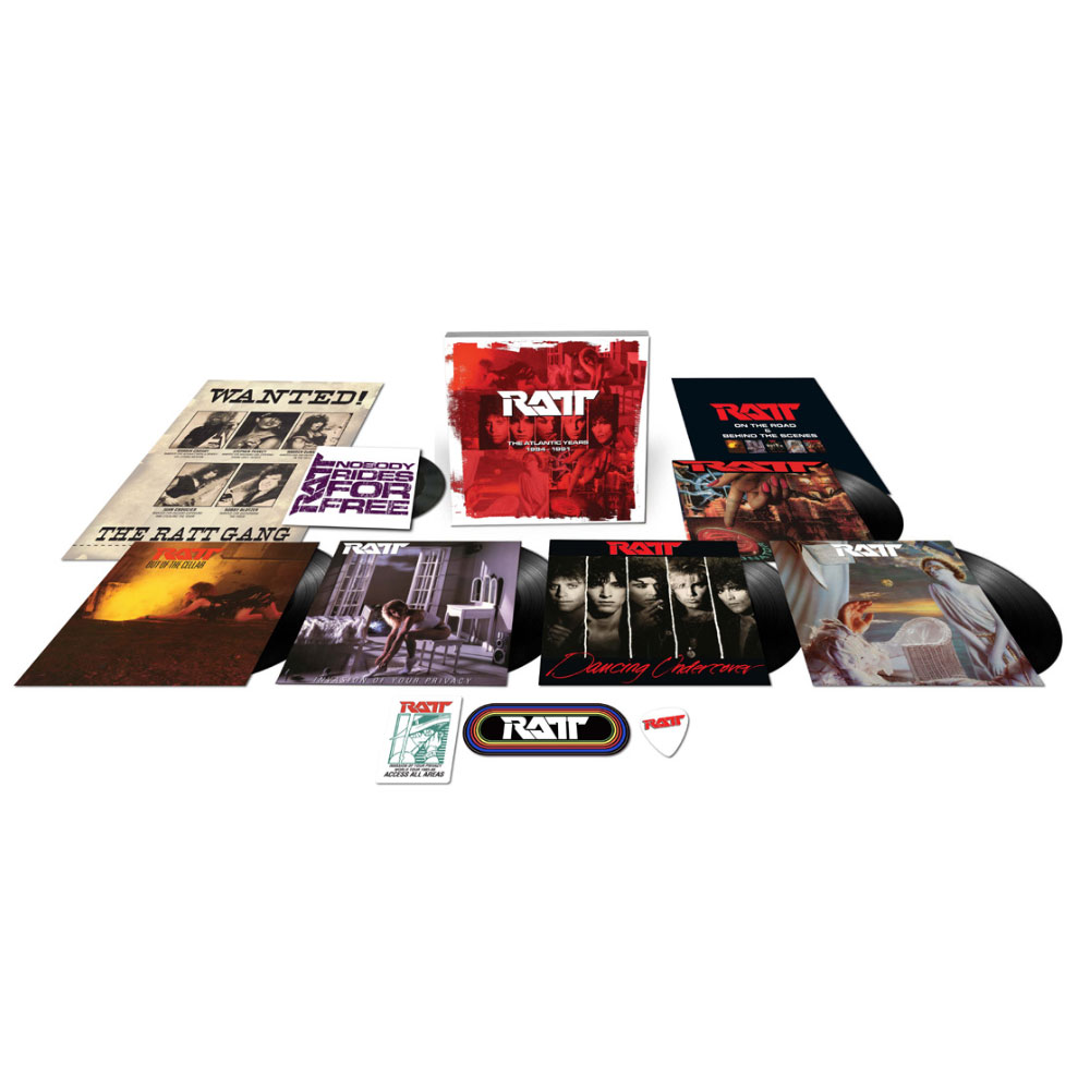 Ratt The Atlantic Years 1984-1991 180g 5LP & 45rpm 7