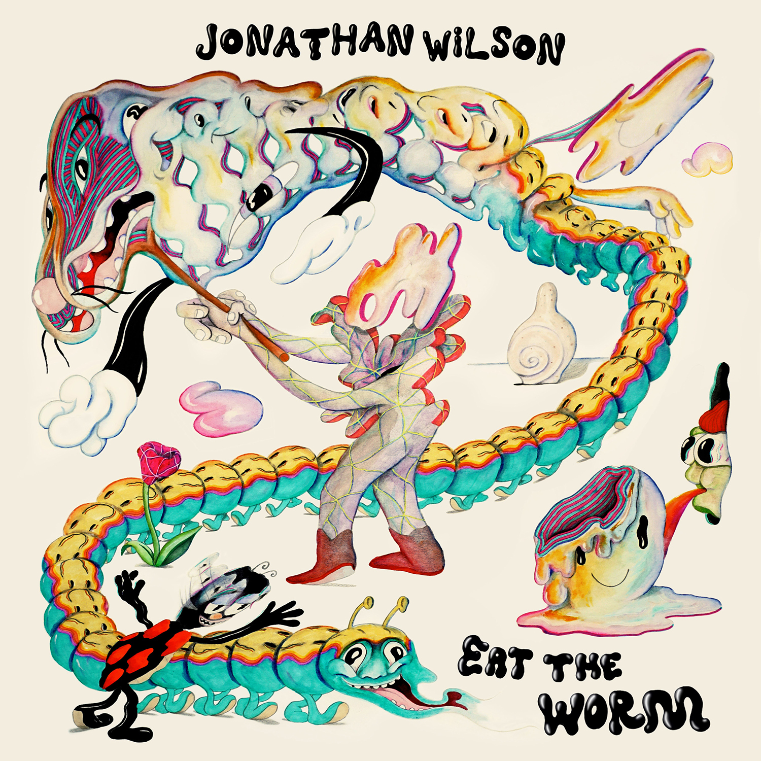 欧2LP Jonathan Wilson Eat The Worm 538912830 BMG /00520 Jonathan Wilson Eat the Worm 2LP