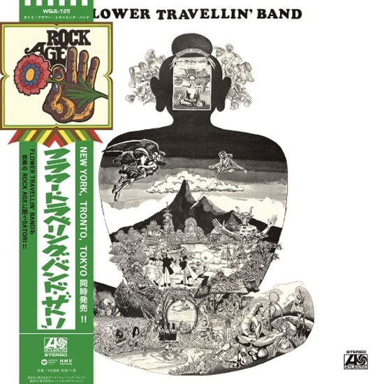 Flower Travellin' Band Satori Japanese Import LP