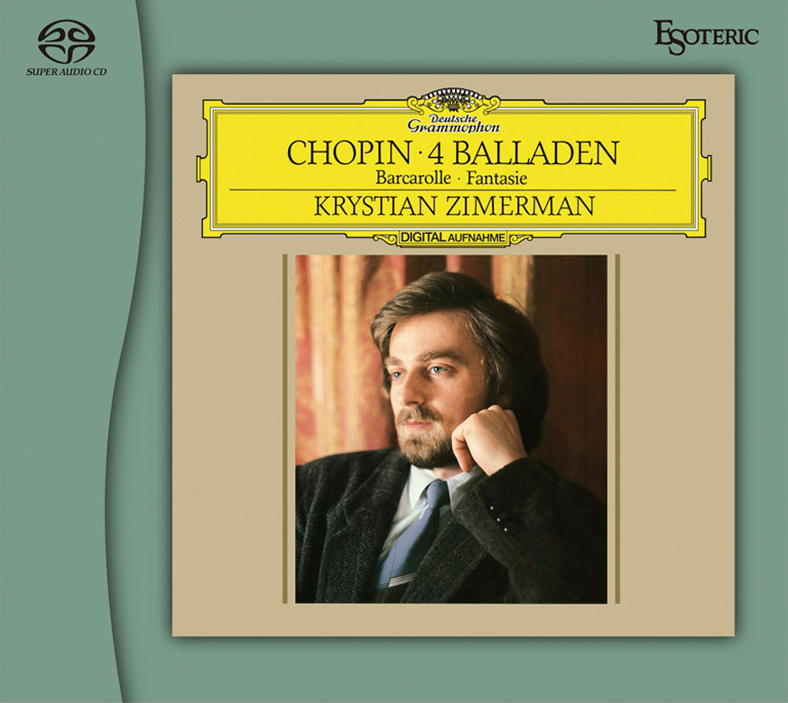 Krystian Zimerman Chopin 4 Balladen Hybrid Stereo Japanese Import SACD