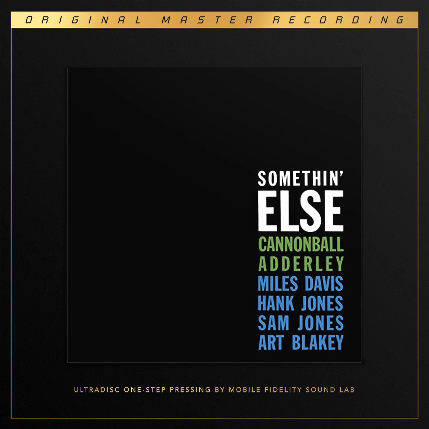 Cannonball Adderley Somethin' Else Numbered Limited Edition 180g 