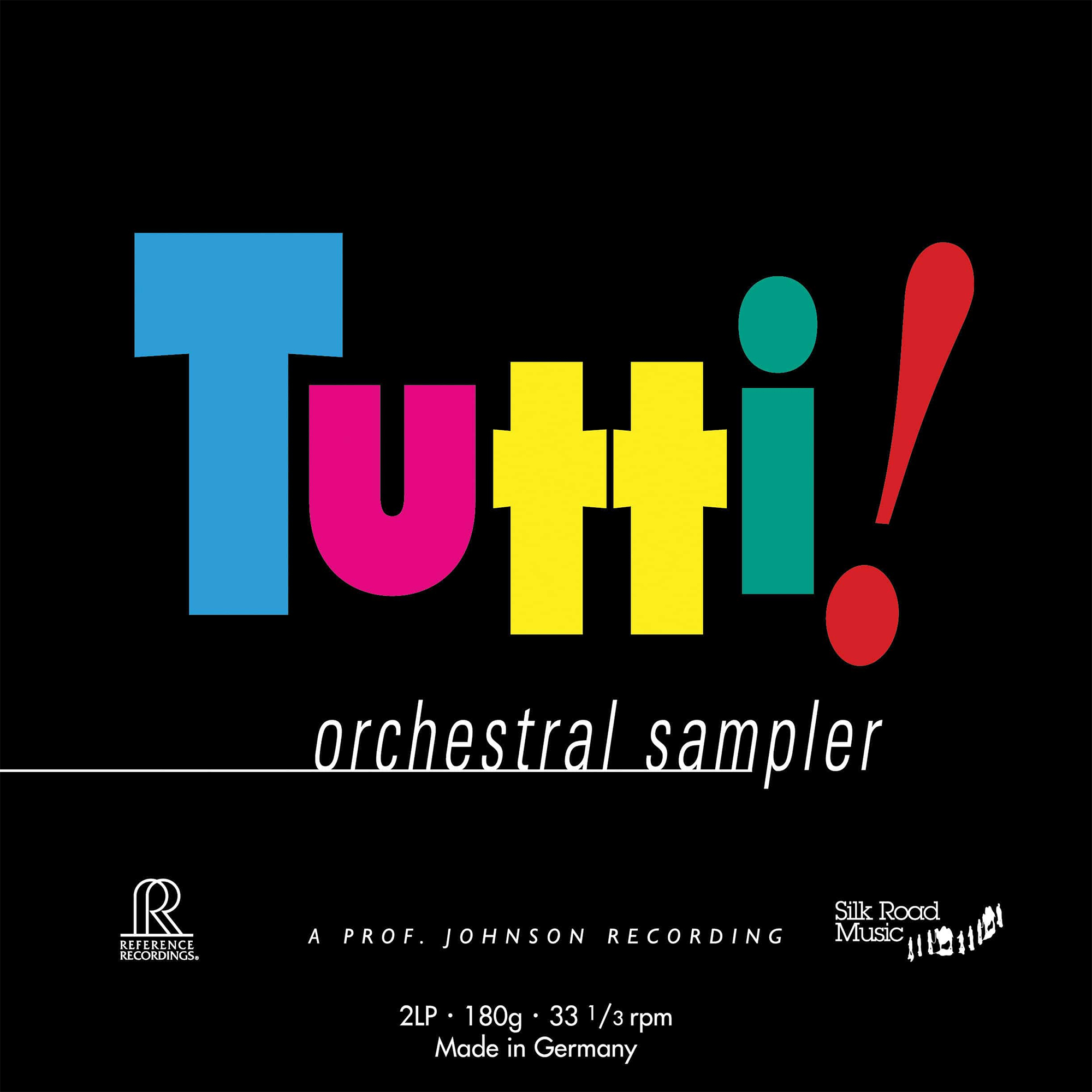 限定盤 Tutti! Orchestral Sampler 2LP 180g Tutti! Orchestral Sampler DMM 180g 2LP