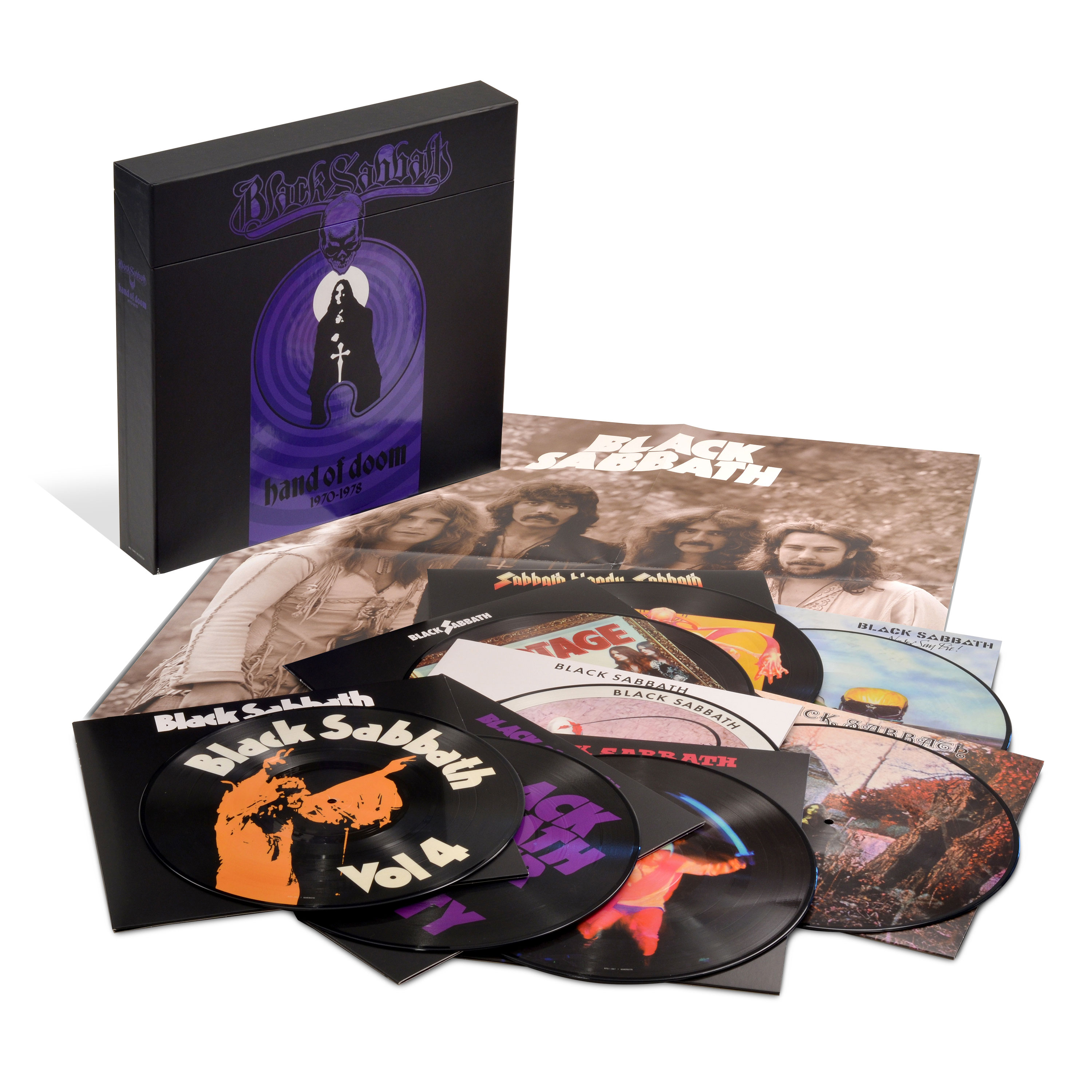 Black Sabbath Hand of Doom 1970-1978 Numbered Limited Edition 8LP