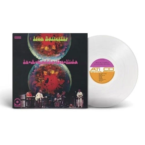 Iron Butterfly In-A-Gadda-Da-Vida LP (Crystal Clear Diamond Vinyl)