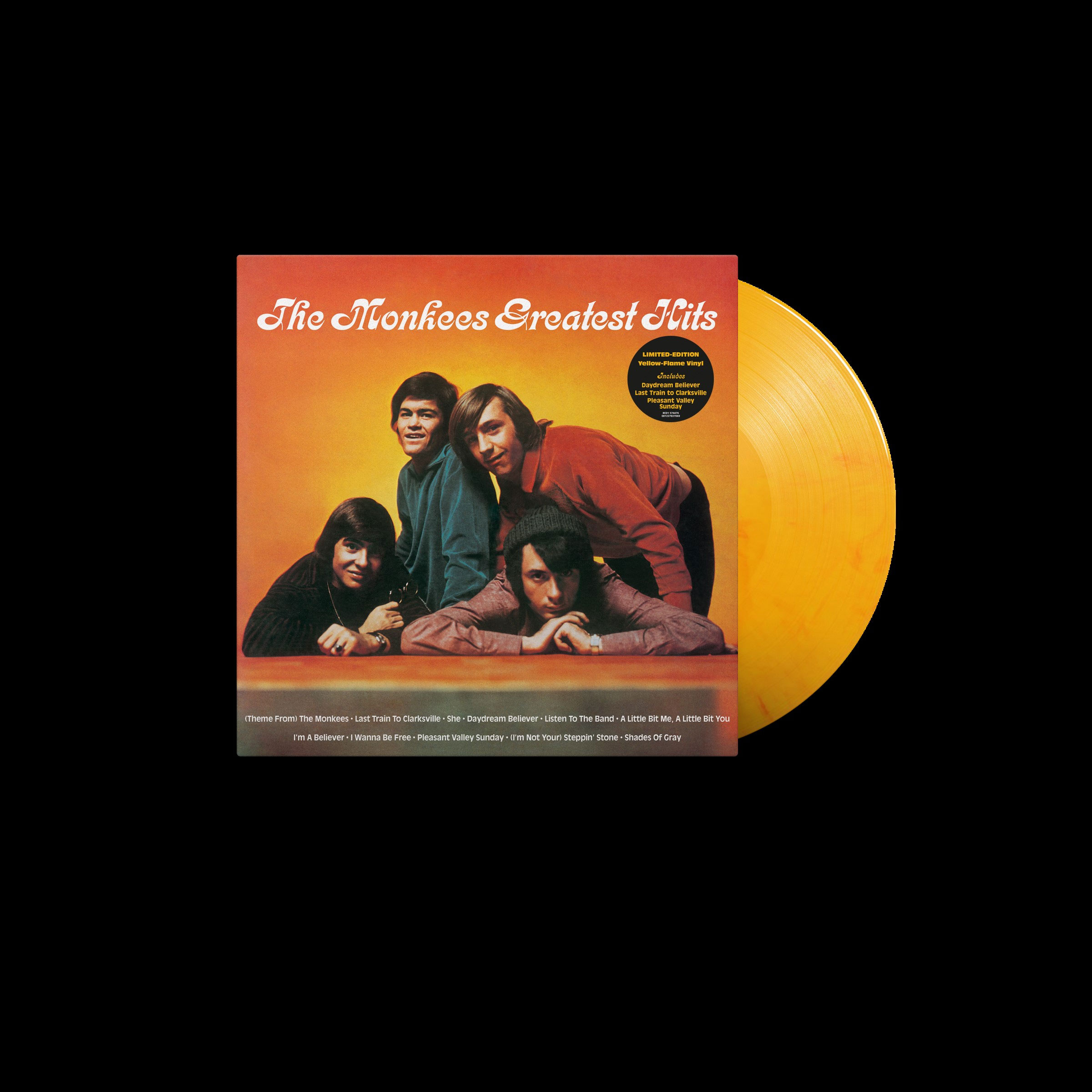 The Monkees The Monkees Greatest Hits LP (Yellow Vinyl)
