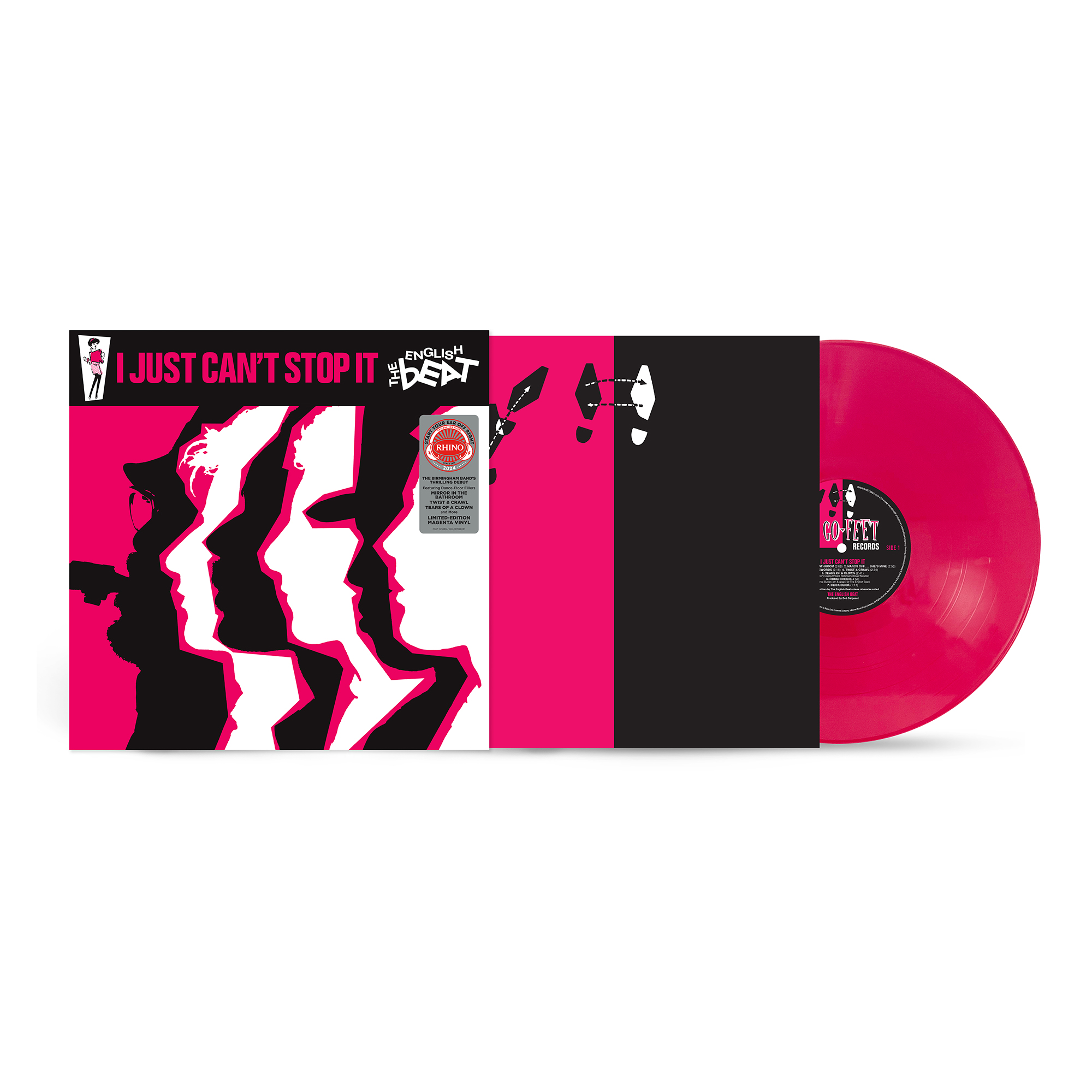 The English Beat I Just Can't Stop It LP (Magenta Vinyl)