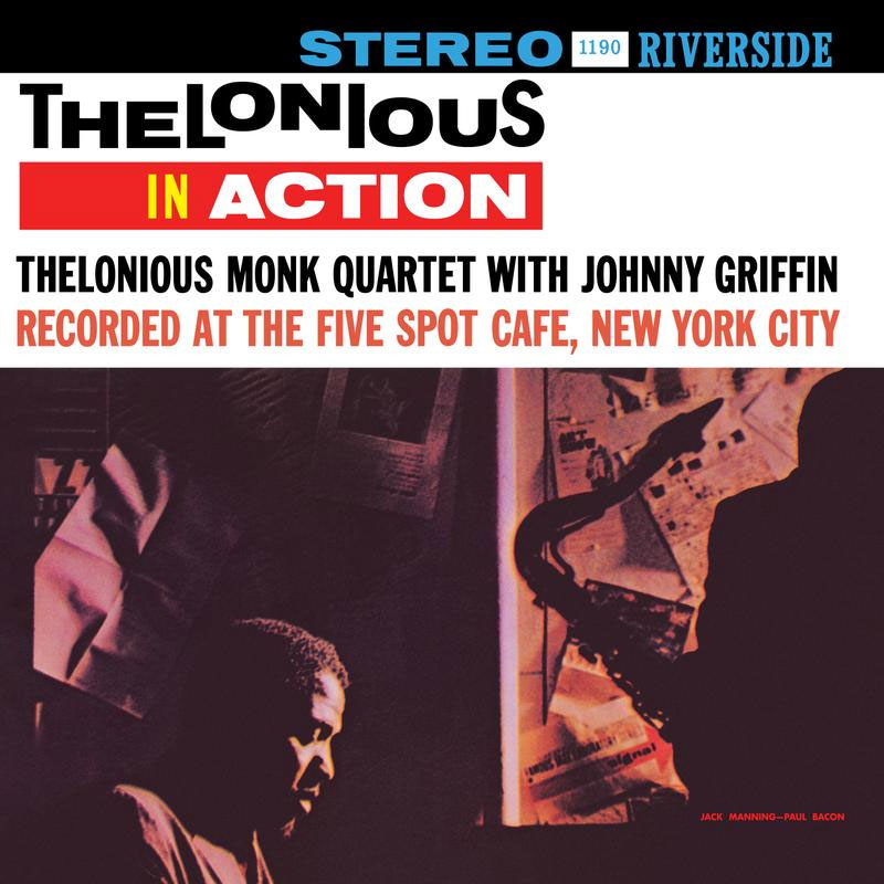 洋楽 The Thelonious Monk Quartet LP Thelonious Monk Quartet with Johnny Griffin Thelonious in