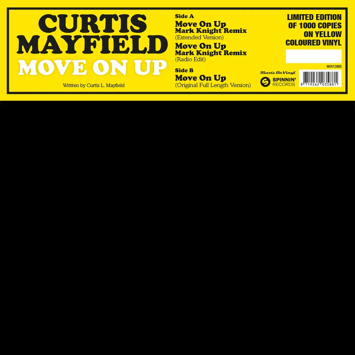 Curtis Mayfield Move On Up Numbered Limited Edition 180g 45rpm