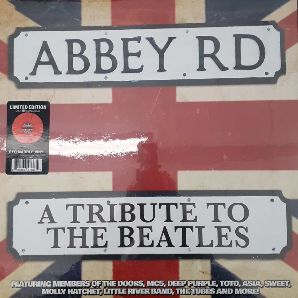 Abbey Road: A Tribute to the Beatles LP (Red Marble Vinyl)