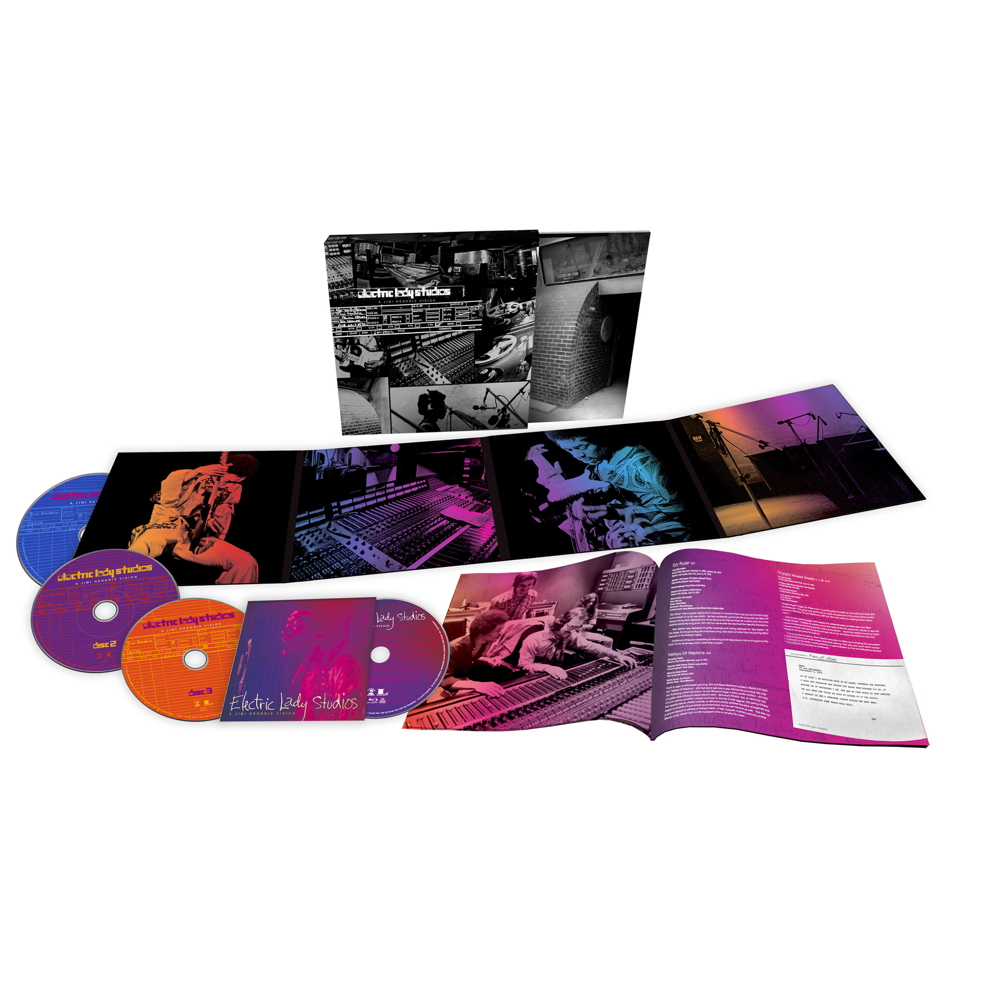 Jimi Hendrix Electric Lady Studios: A Jimi Hendrix Vision 3CD