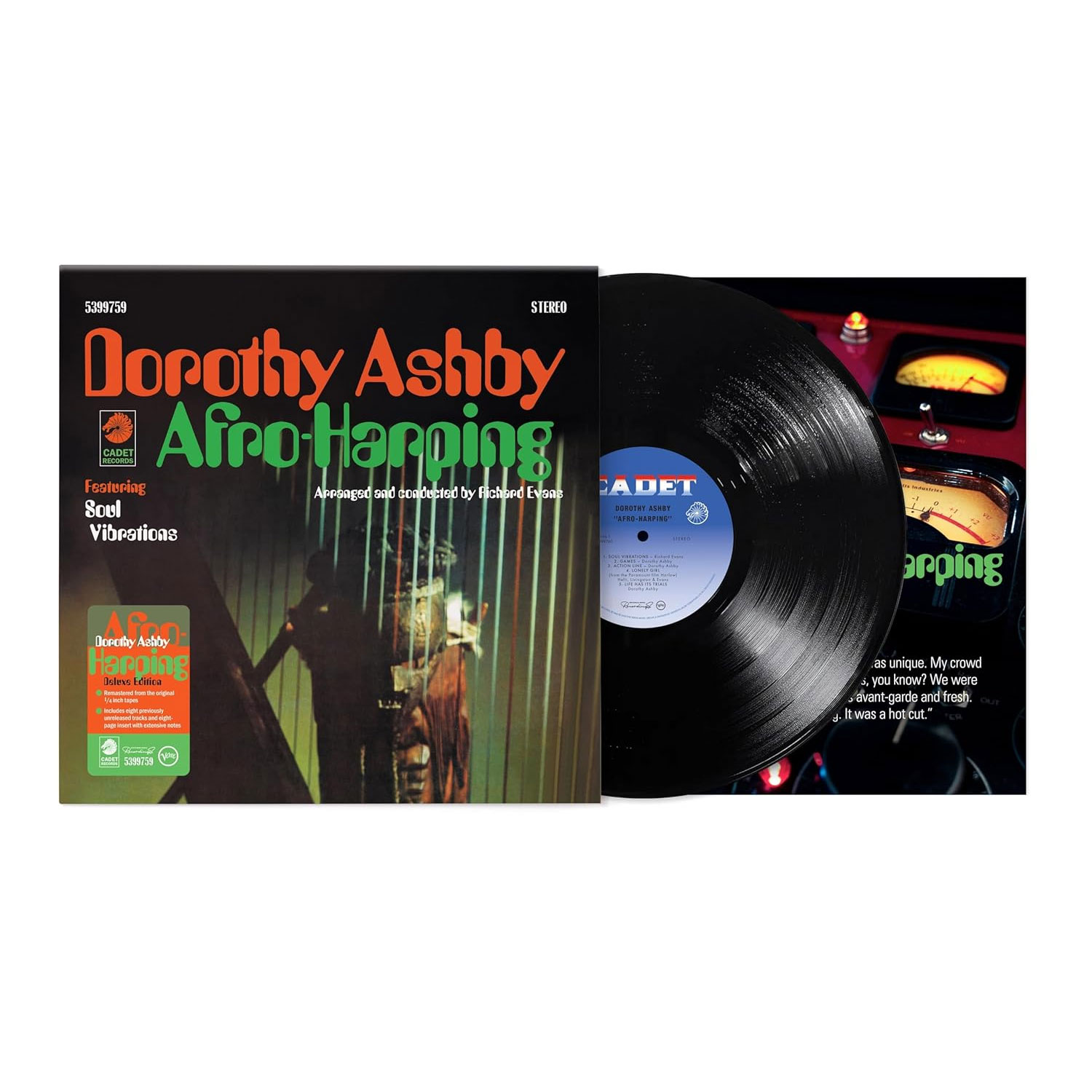 Dorothy Ashby Afro-Harping LP レコード Dorothy Ashby Afro-Harping (Deluxe Edition) 2LP