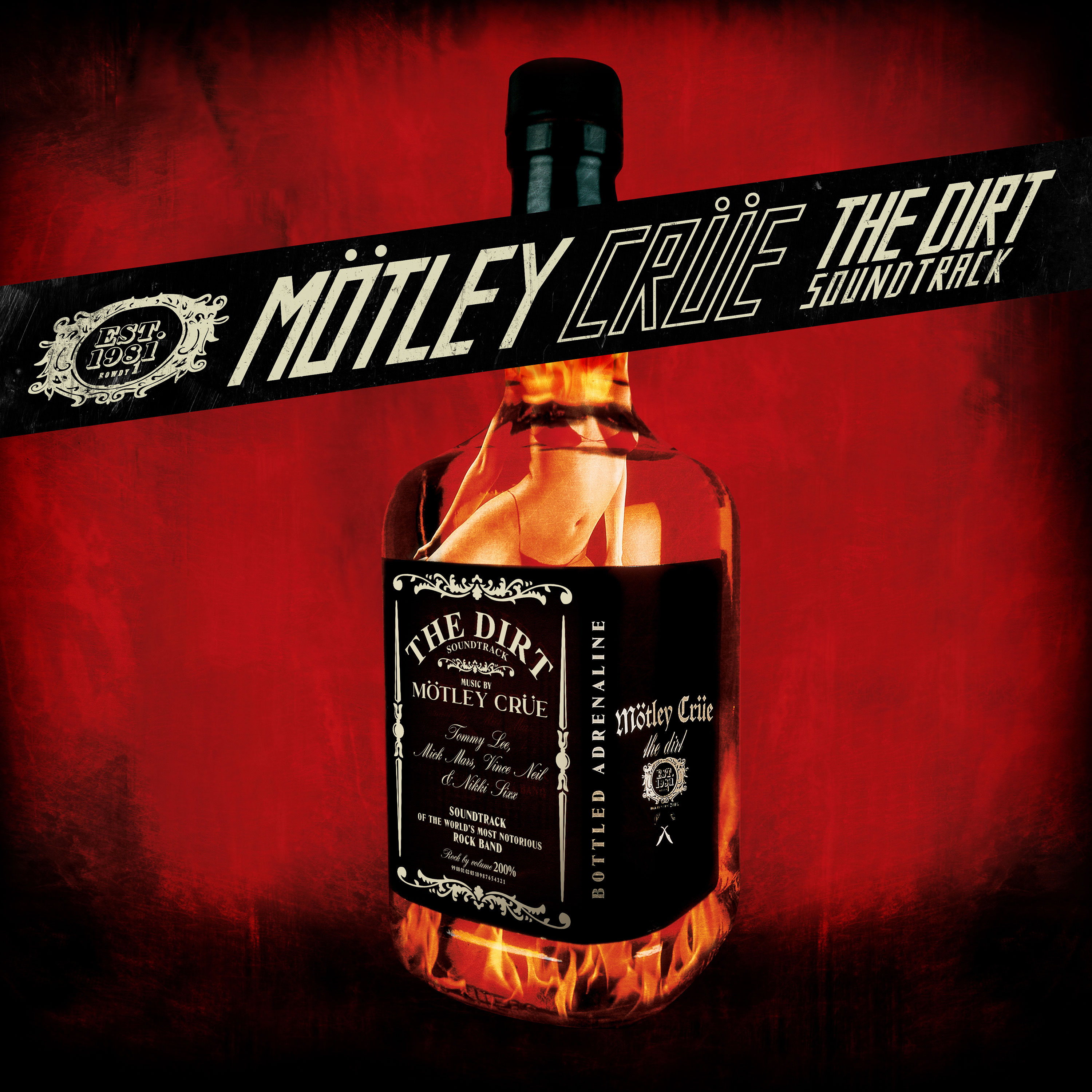 モトリークルーMötley Crüe The Dirt Soundtrack … Motley Crue The Dirt Soundtrack 2LP