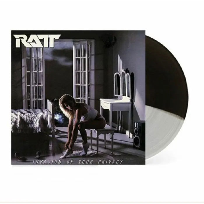 Ratt Invasion of Your Privacy LP (Black, Grey & White Vinyl)
