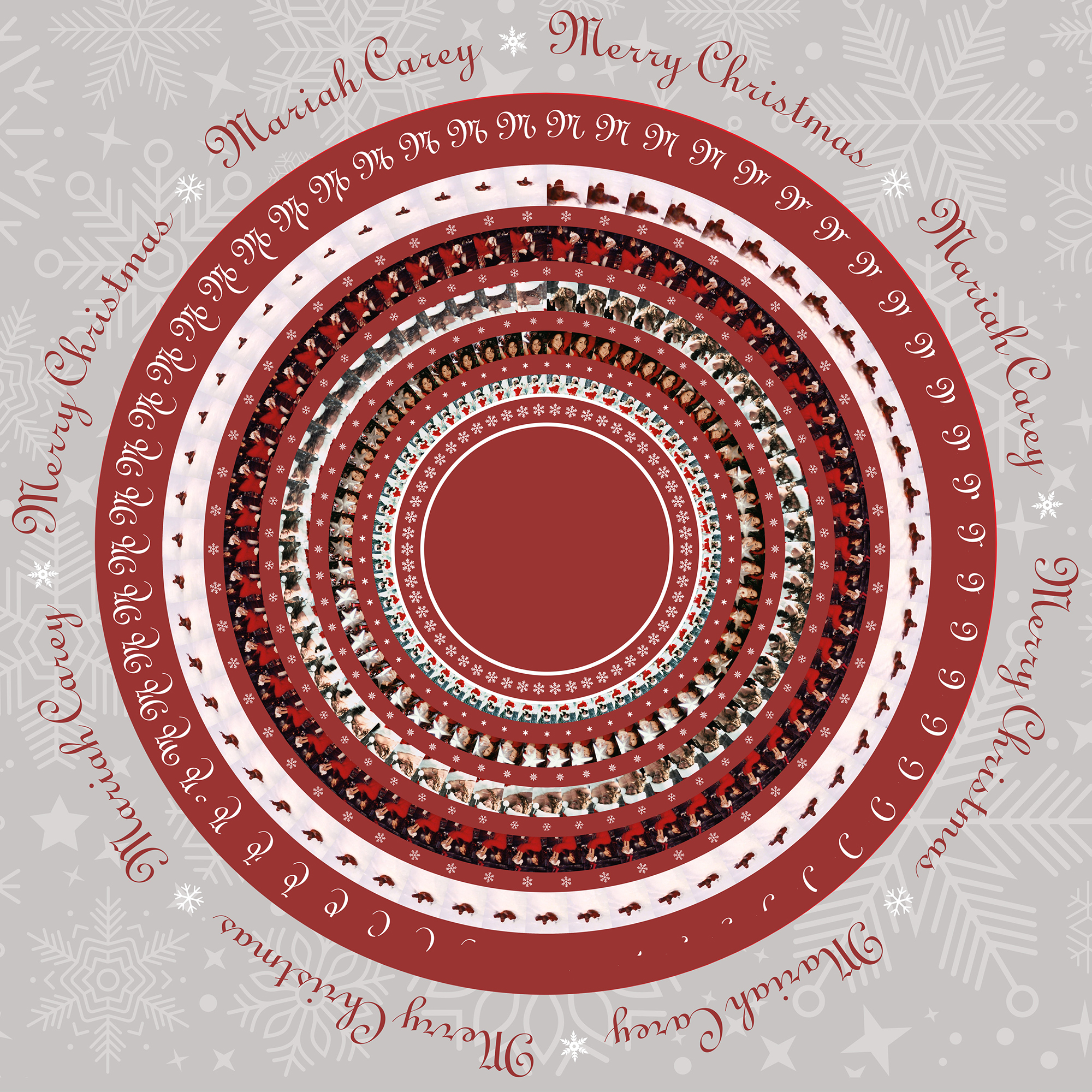 Mariah Carey Merry Christmas (30th Anniversary) LP (Zoetrope