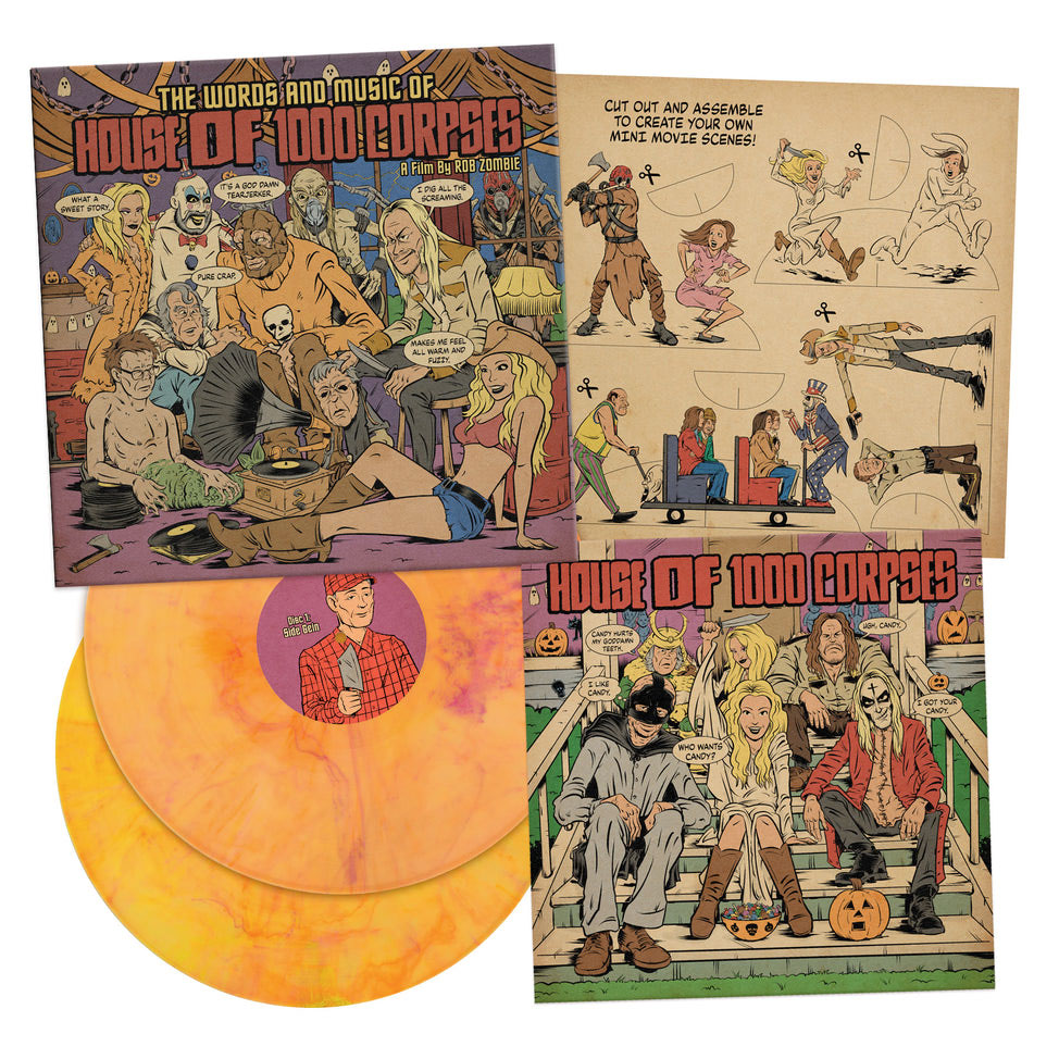 Rob Zombie The Words and Music of House of 1000 Corpses 2LP