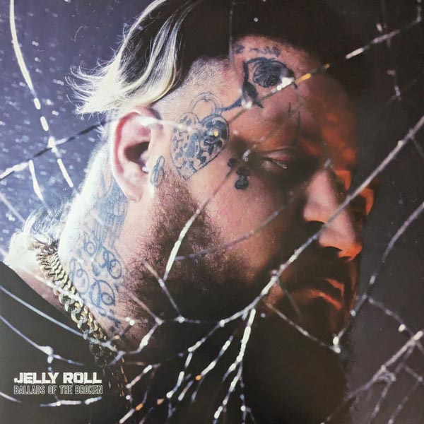 Jelly Roll Ballads of the Broken LP (Red Vinyl)