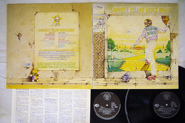 Elton John Goodbye Yellow Brick Road 180g 2LP (Pre-owned, VG)