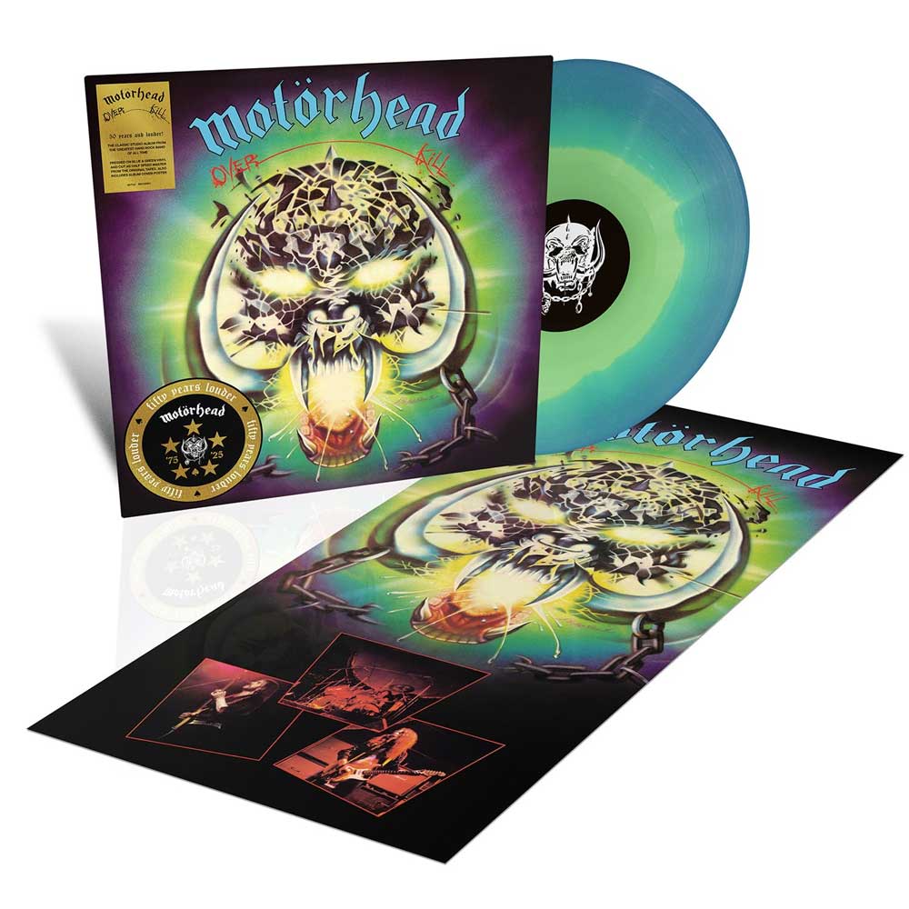 帯付LP モーターヘッド motorhead オーバーキル Over Kill Motorhead Overkill (Motorhead 50th Anniversary) Half-Speed