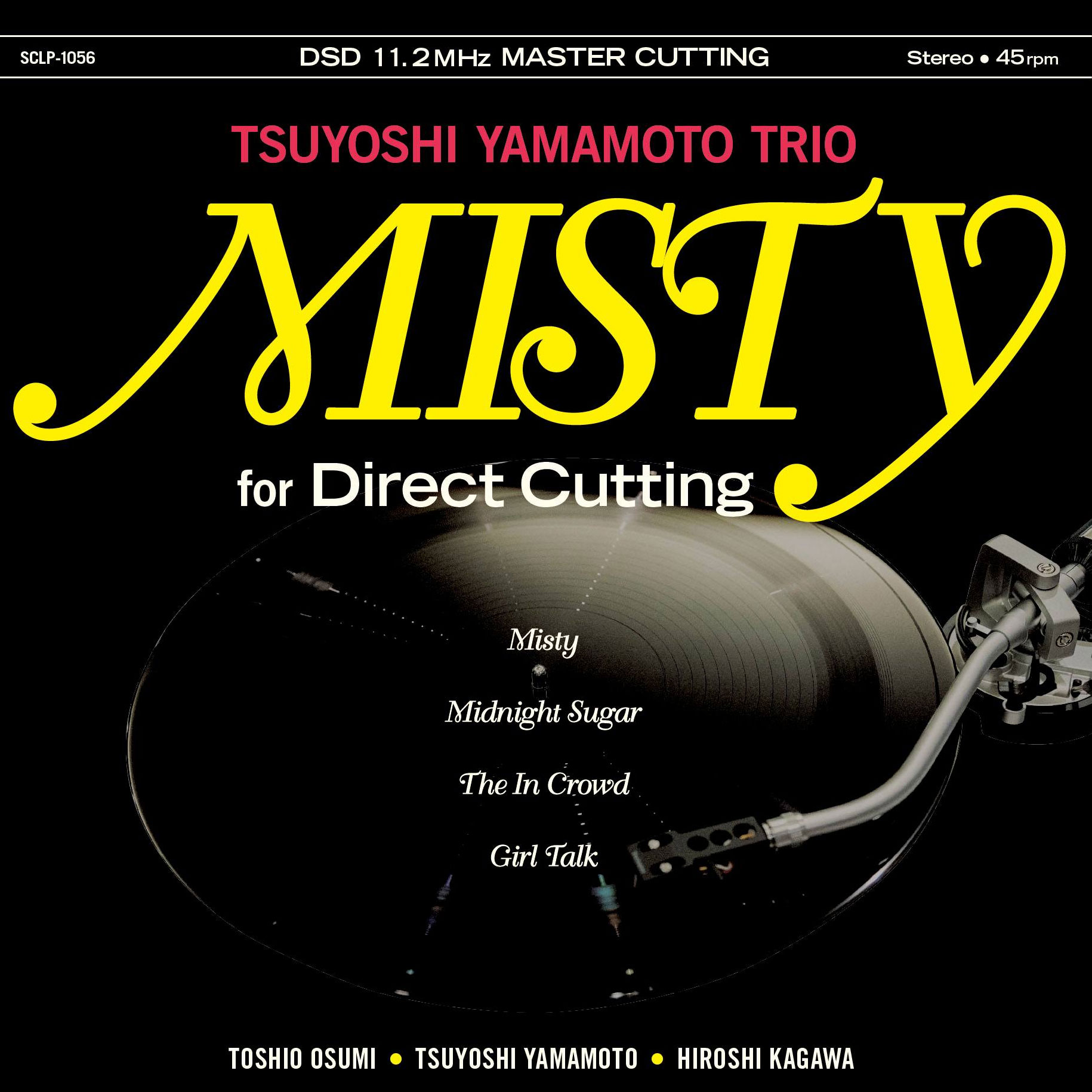 The Tsuyoshi Yamamoto Trio Misty For Direct Cutting DSD 11.2MHz