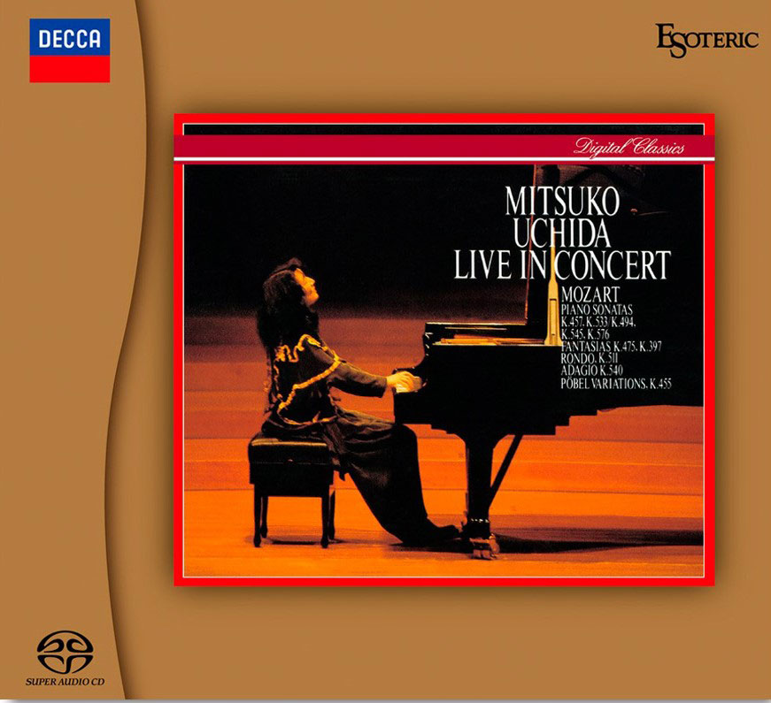 Mitsuko Uchida Mozart Live in Concert Hybrid Stereo Japanese