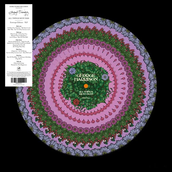 George Harrison All Things Must Pass Numbered Limited Edition 3LP