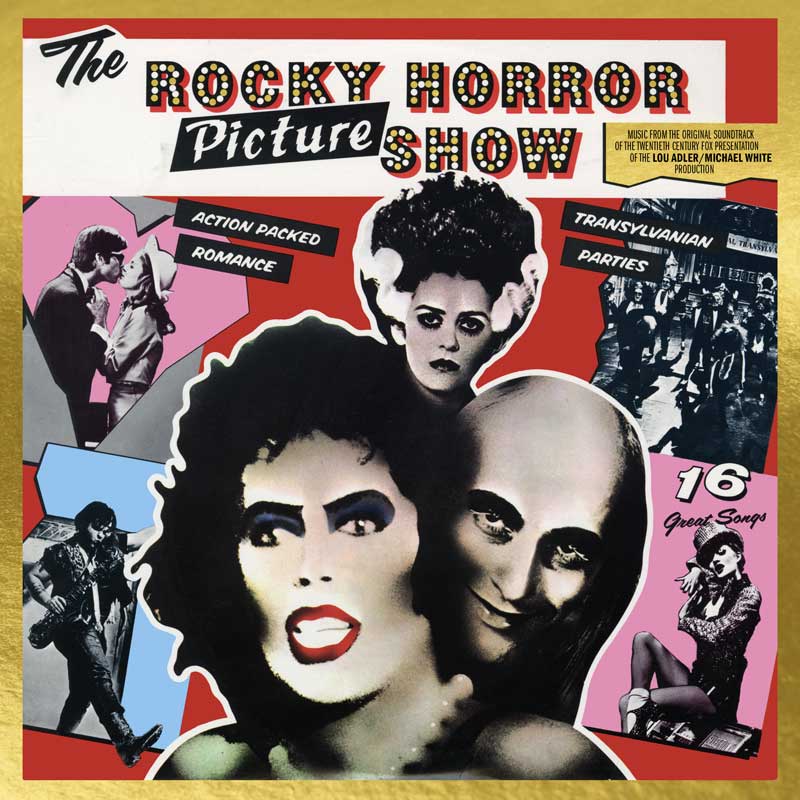 USオリジナル ロッキー・ホラー・ショー　 オリジナルサントラ　LPレコード The Rocky Horror Picture Show Soundtrack (50th Anniversary) 180g