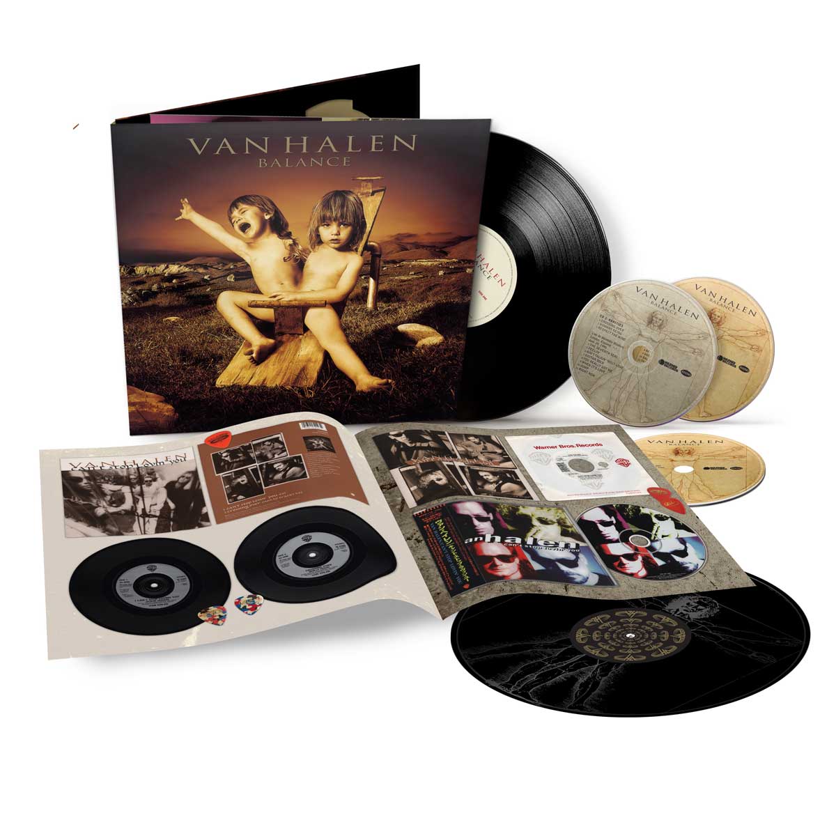 VAN HALEN BALANCE バンドスコア Van Halen Balance (Expanded Edition) 2LP, 2CD & Blu-Ray Video Set