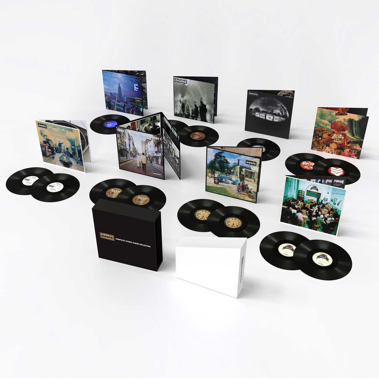 Oasis Complete Studio Album Collection 180g 14LP Box Set