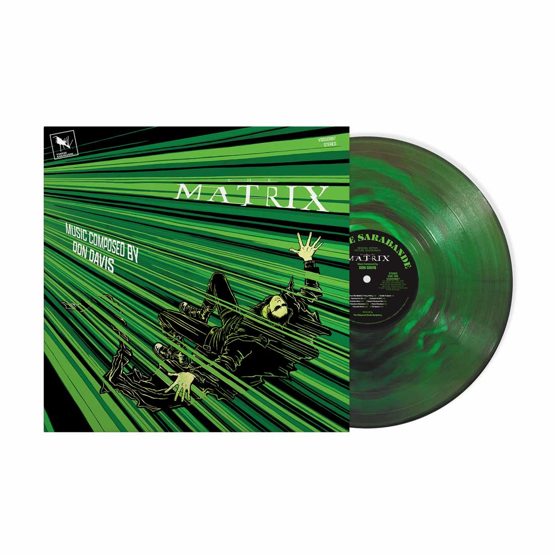 邦楽 THE SQUARE Vinyl LP matrix A1/B1 etc. Don Davis The Matrix (Original Motion Picture Soundtrack) 25th