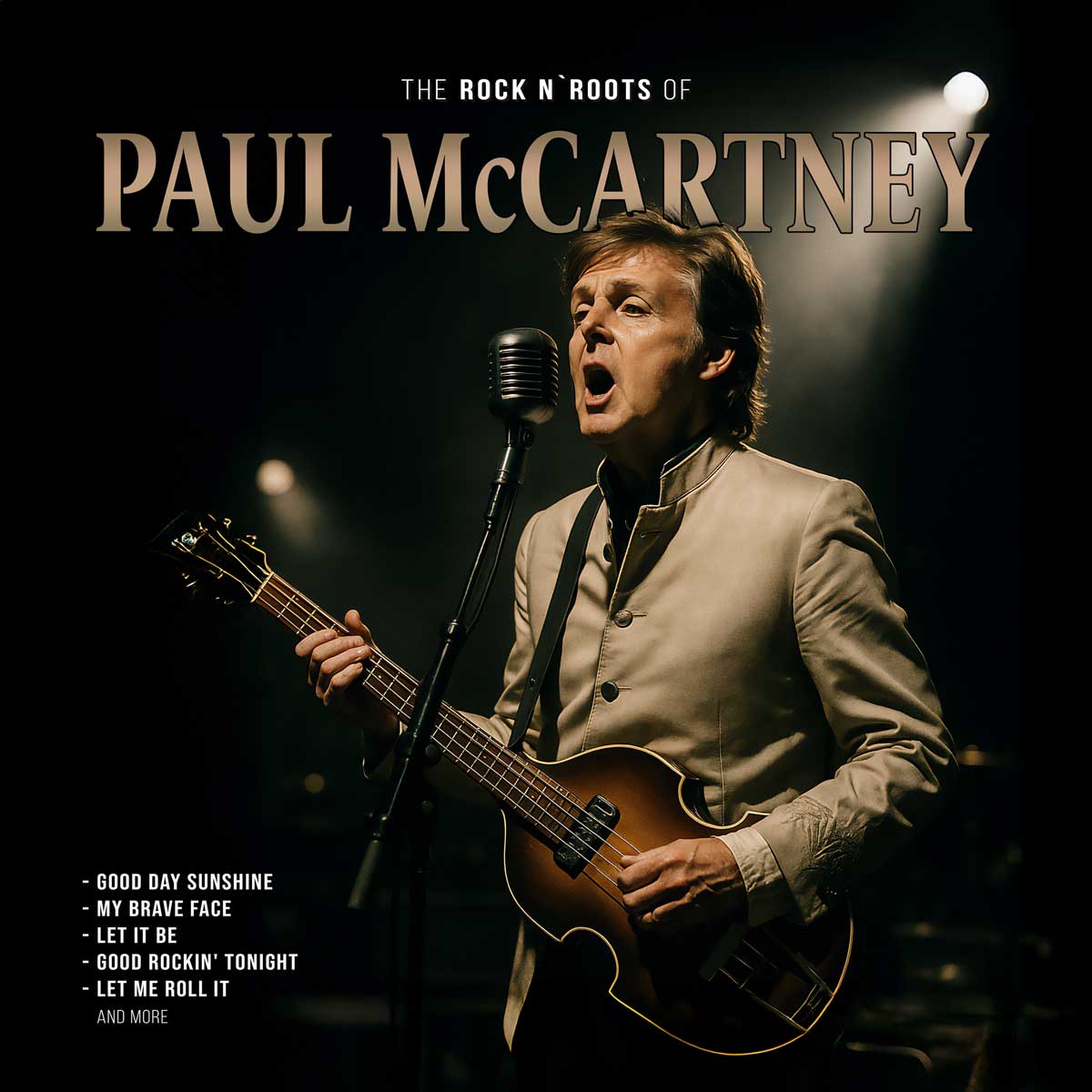 Paul McCartney The Rock n' Roots of Paul McCartney LP (White