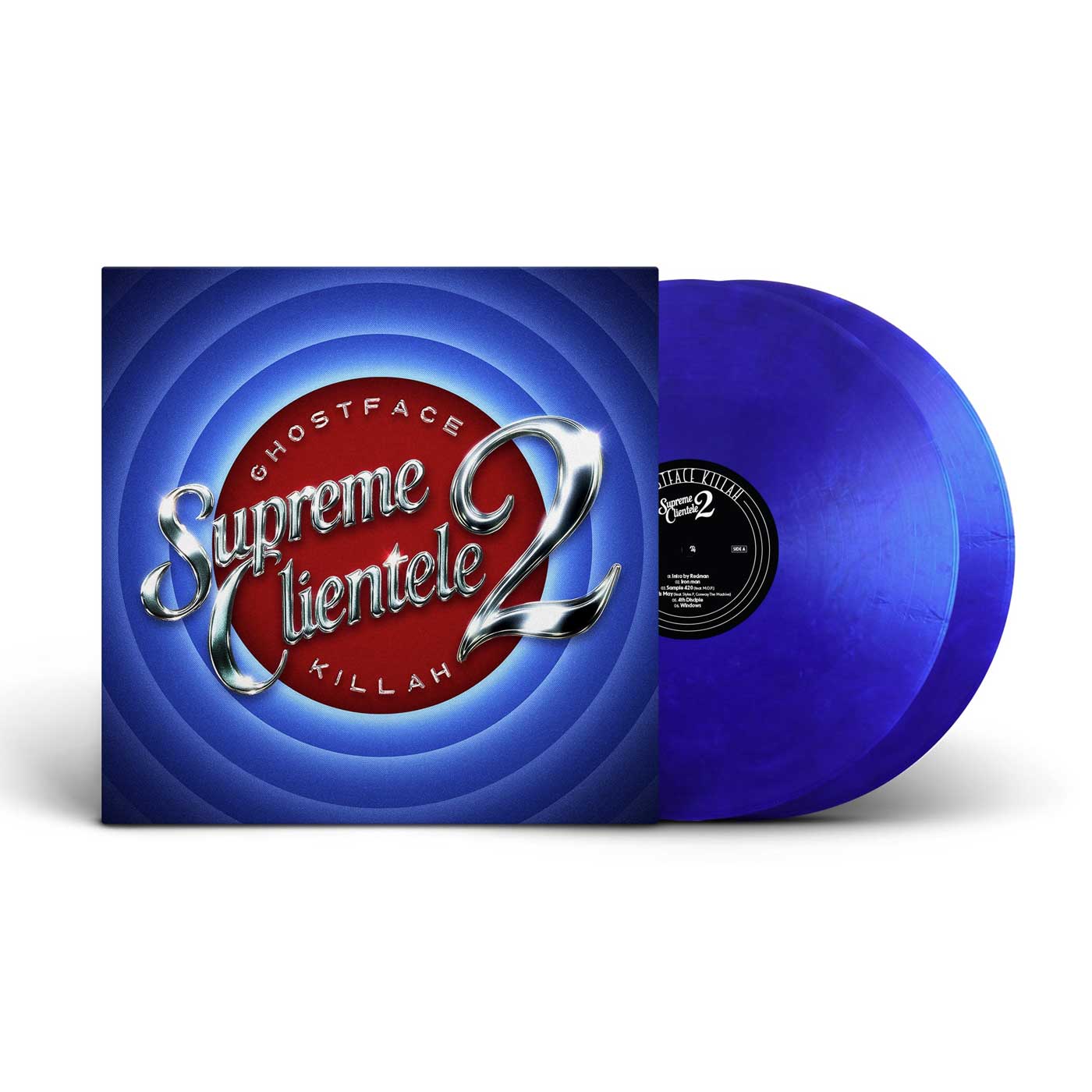 Ghostface Killah Supreme Clientele 2 2LP (Blue Steel Vinyl)