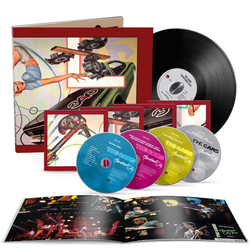 The Cars Heartbeat City (Deluxe Edition) LP & 4CD