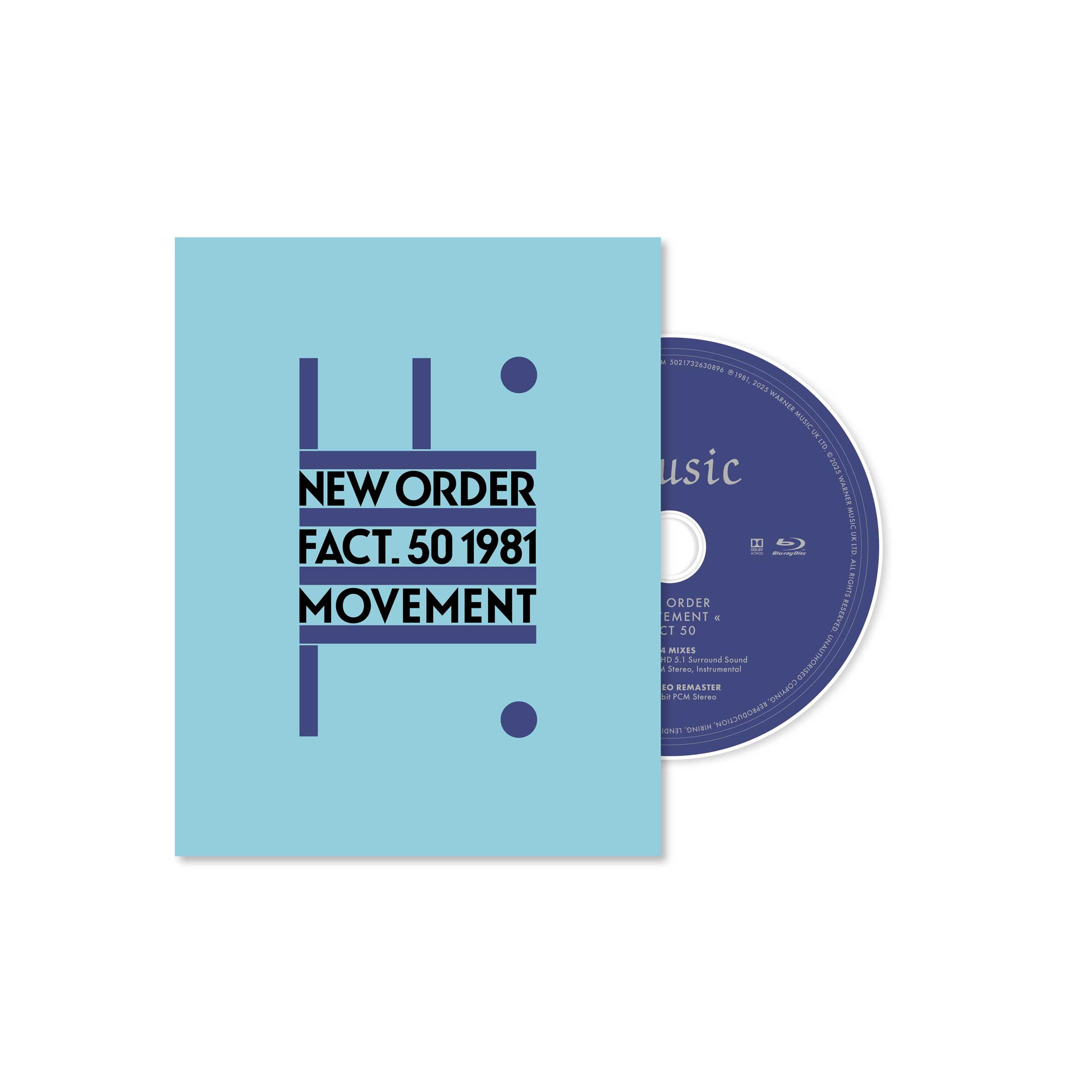New Order Movement Blu-Ray Audio Disc