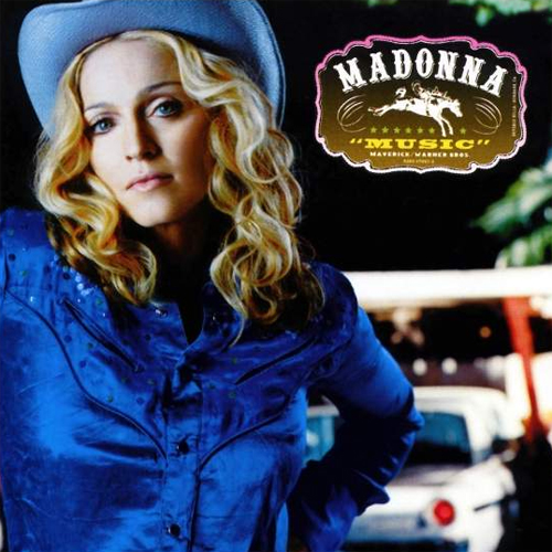 Madonna Music Import LP