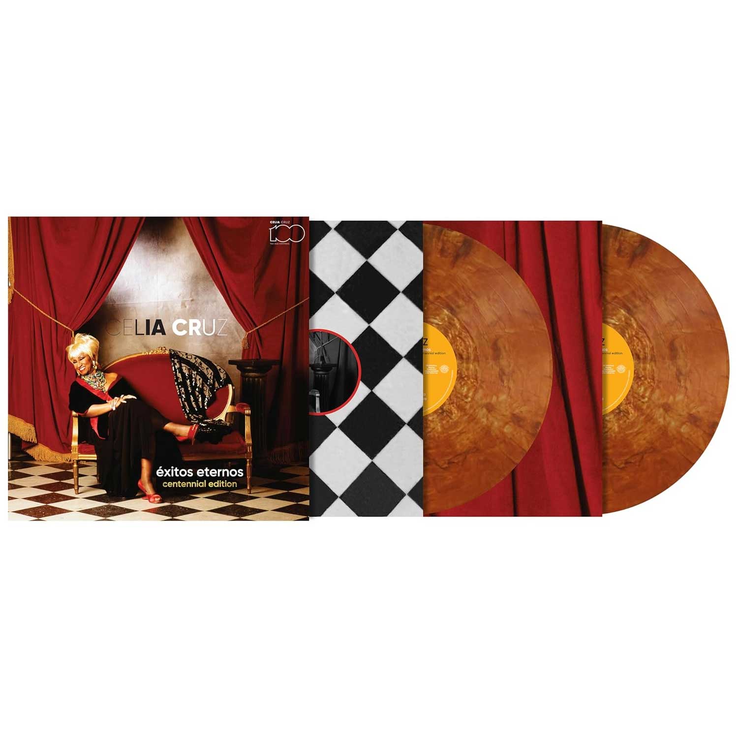 【中古】 Para La Eternidad Celia Cruz Celia Cruz Exitos Eternos: Centennial Edition 2LP (Copper Vinyl)
