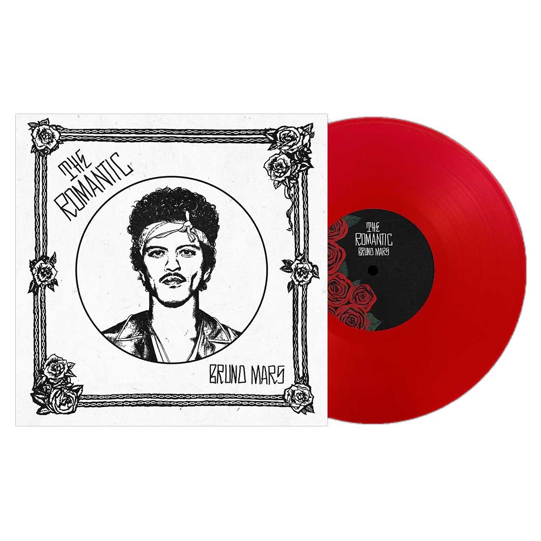 Bruno Mars The Romantic Indie Exclusive LP (Translucent Red Vinyl)