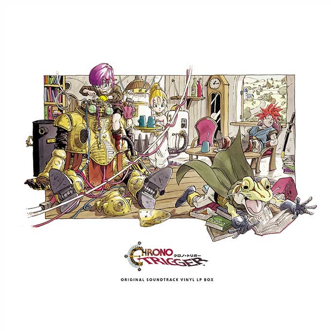 メガジャケ クロノトリガー サントラ Vinyl LP Box CHRONO TRIGGER Original Soundtrack Vinyl LP Box 4LP Box Set