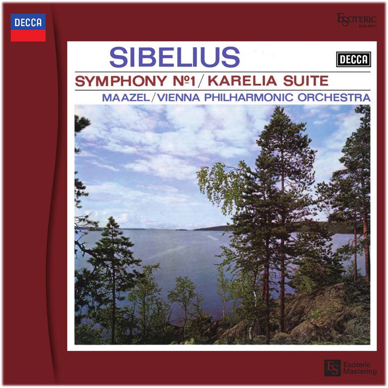 Lorin Maazel Sibelius Symphony No. 1 & Karelia Suite Japanese