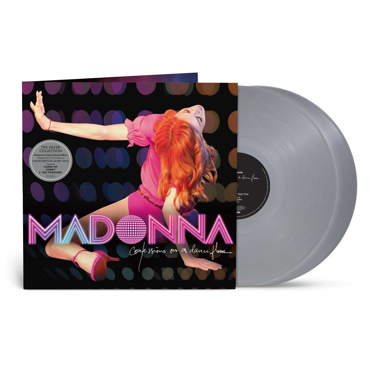 Madonna Confessions on a Dance Floor 2LP (Silver Vinyl)